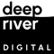 Deep River Digital black logo on white